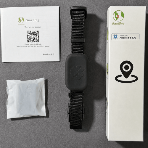 GPS Halsband Tracker für Haustiere - Immer wissen, wo sie sind!